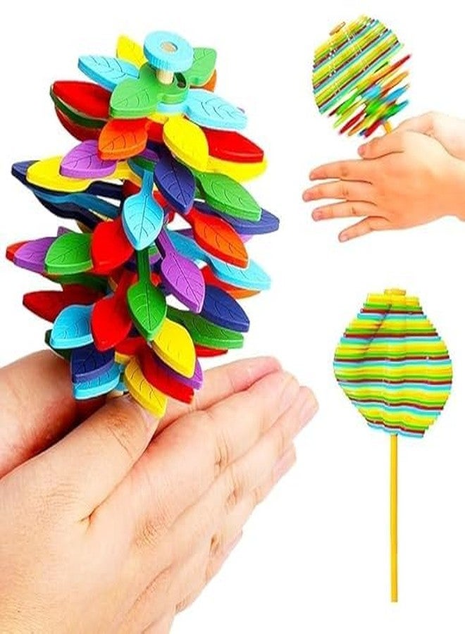 VAKRA® Candy Flower Stress Buster Toy - Colorful Pop-Up Flower Stick for Kids & Adults | Fidget Toy & Sensory Relaxation Tool - Image 1